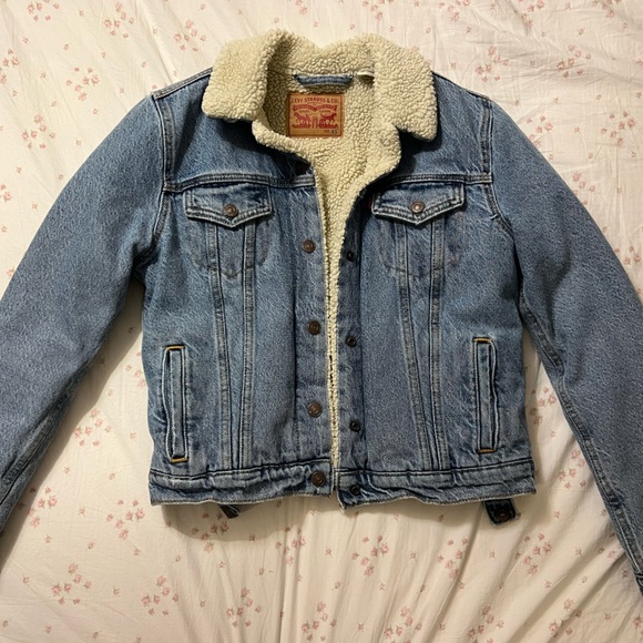 Levi Original Sherpa Trucker Jacket - Picture 3 of 6